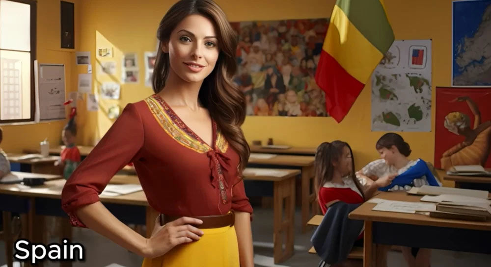 1694262908 366 هوش مصنوعی هر کشور را شبیه یک معلم تصویرسازی کرد