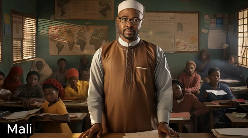 1694262908 590 هوش مصنوعی هر کشور را شبیه یک معلم تصویرسازی کرد