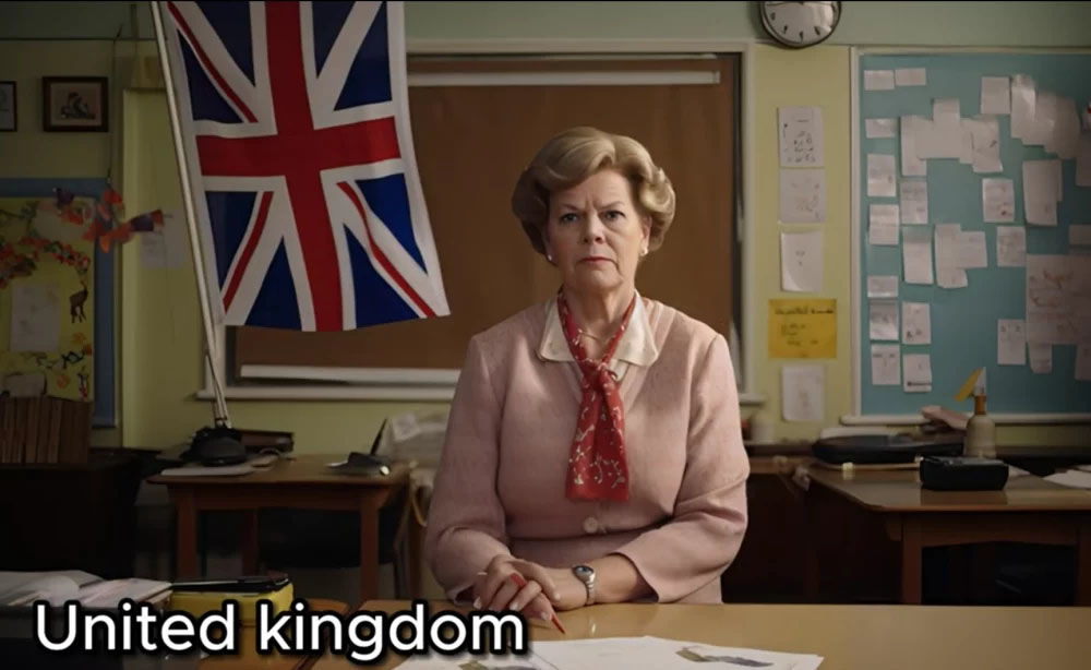 1694262908 697 هوش مصنوعی هر کشور را شبیه یک معلم تصویرسازی کرد