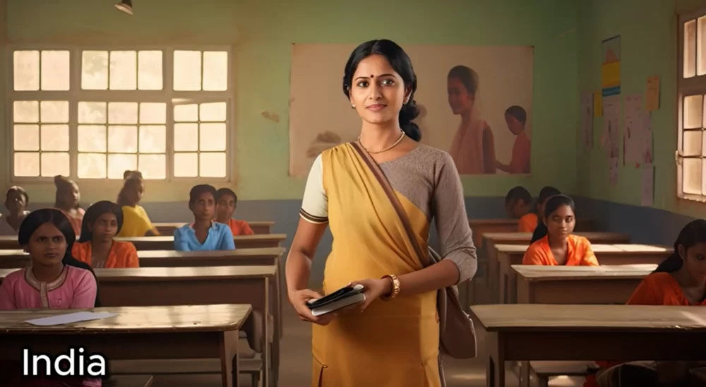 1694262908 882 هوش مصنوعی هر کشور را شبیه یک معلم تصویرسازی کرد