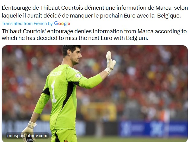 جواب نزدیکان کورتوا به غیبت در یورو 2024/ رسانه مادریدی افترا حرف های! 5 14020915000953_Test_NewPhotoFree