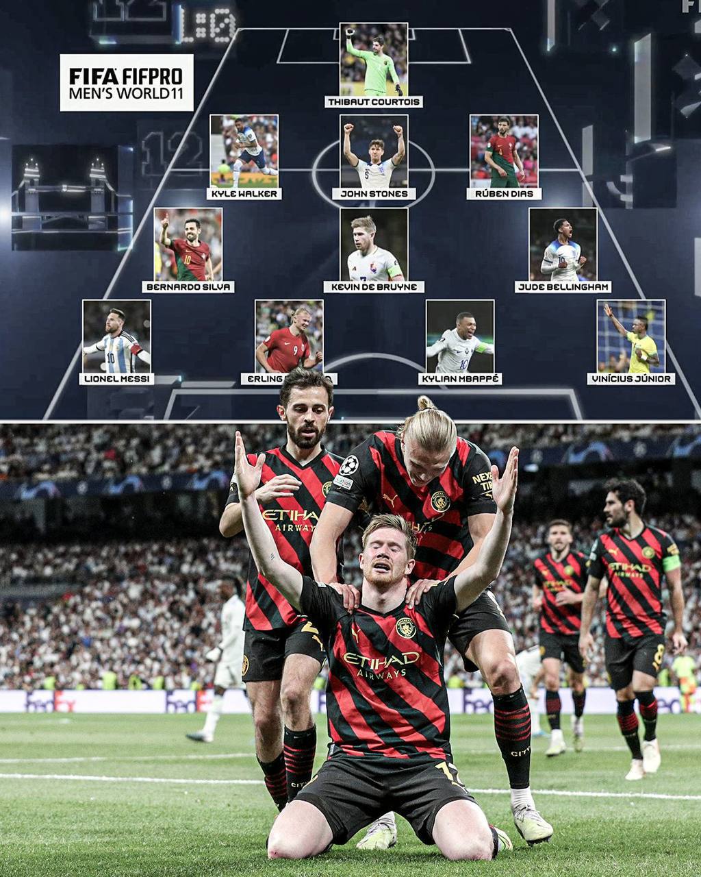 لیونل مسی مرد سال فوتبال جهان شد/ گواردیولا بهترین مربی مردان سال 2023 فیفا شد/ معارفه تیم منتخب سال 4 photo_2024-01-15_23-27-01