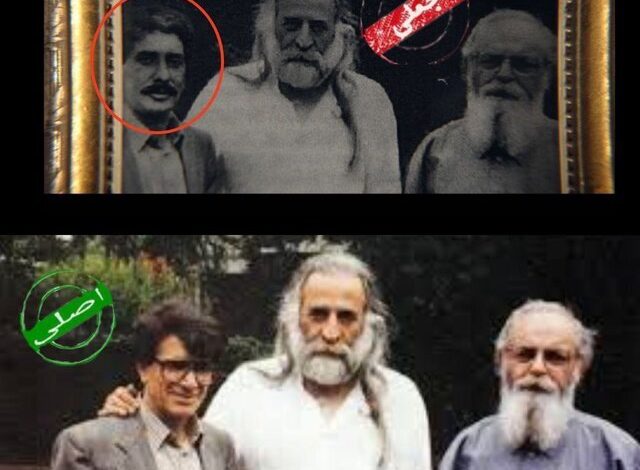 اعتراض به جعل عکس در سریال گناه فرشته ؛ حذف شجریان ، سایه و نادرپور (+عکس)