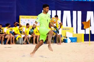 گزارش هیجان‌انگیز گزارشگر عربی از گل دروازه‌بان تیم ملی ایران در جام جهانی فوتبال ساحلی/ ویدئو