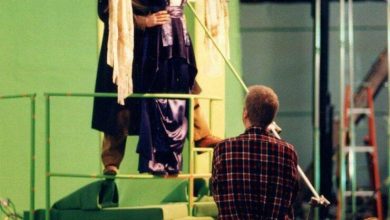 پشت صحنه یکی از معروف ترین قسمت های فیلم تایتانیک_بام وطن 4 پشت صحنه یکی از معروف ترین بخش های فیلم تایتانیک (عکس)