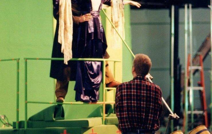 پشت صحنه یکی از معروف ترین بخش های فیلم تایتانیک (عکس)