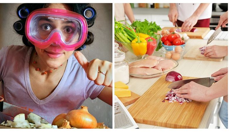 چطور زمان پوست کندن یا خرد و رنده کردن پیاز اشک نریزیم؟_بام وطن 1 عکس تزئینی