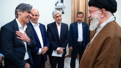 دیدار تیم ملی فوتسال با رهبر انقلاب/ تصاویر_بام وطن 5 14030219_0256277