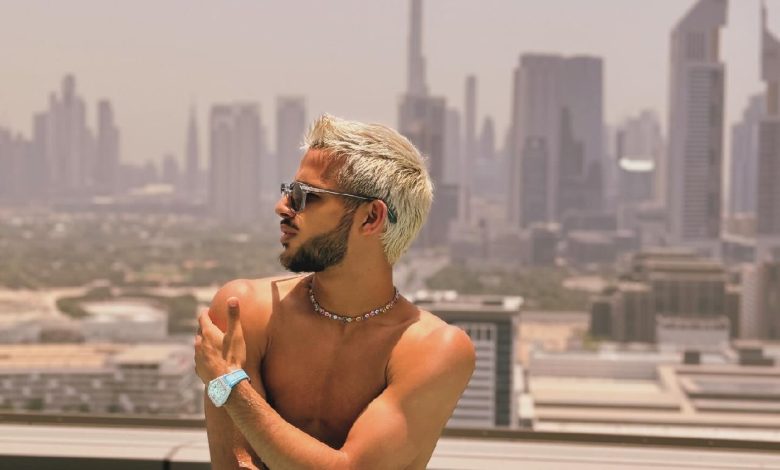 استایل متفاوت مهدی قایدی در تعطیلات