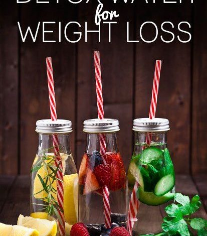 لاغری با 6 دتاکس واتر خانگی!!