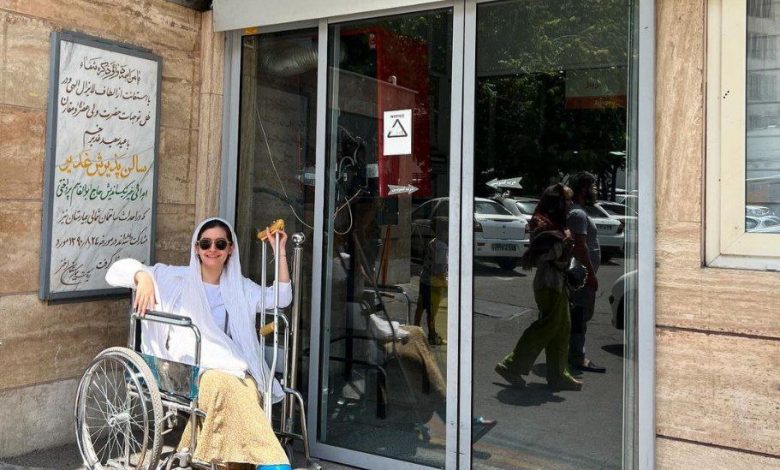 پای خانم بازیگر ناکامی/ عکس_بام وطن 1 photo_2024-06-29_18-20-40