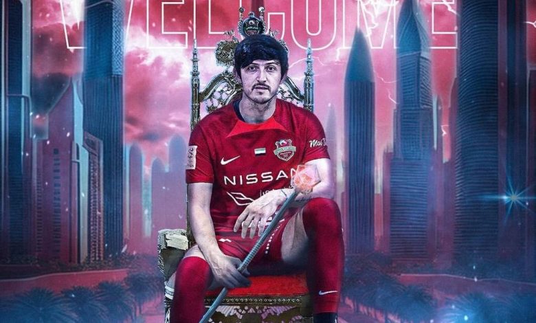 سردار آزمون پادشاه امارات شد!/ عکس_بام وطن 1 عکس | سردار آزمون پادشاه امارات شد!