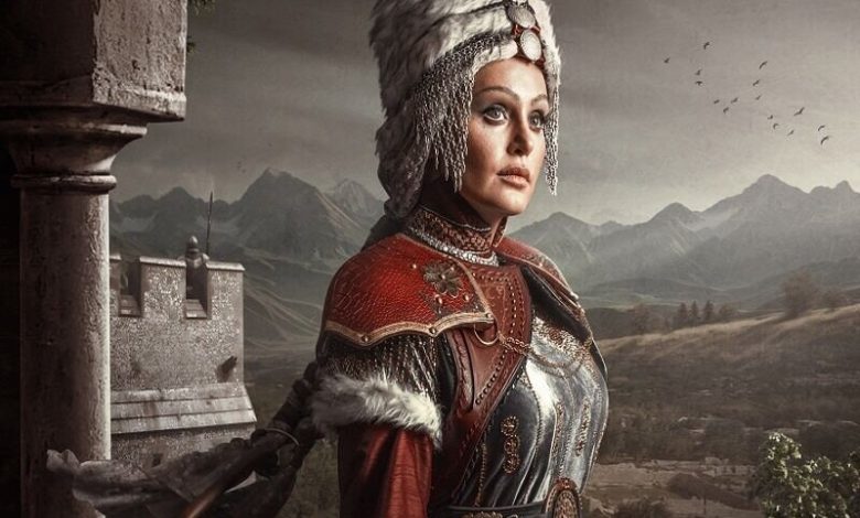 لباس و گریم متفاوت الناز شاکردوست در نقش مشهورترین زن شاهنامه_بام وطن 1 photo_۲۰۲۴-۰۷-۱۴_۱۳-۳۲-۲۸