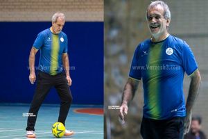 ویدئویی دلنشین از مسعود پزشکیان در مسابقه فوتبال پیشکسوتان_بام وطن 3 ویدئویی جالب از مسعود پزشکیان در مسابقه فوتبال پیشکسوتان