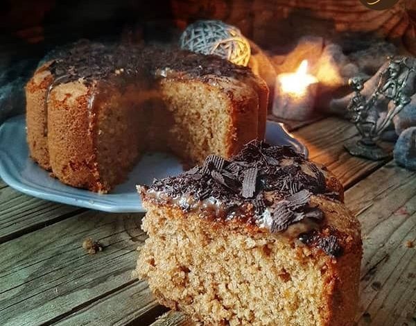 کیک موز و نسکافه