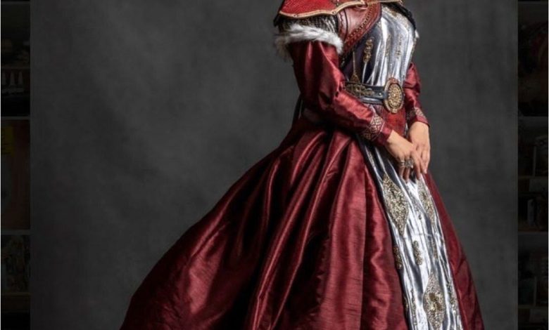 گریم و استایل دلنشین الناز شاکردوست در نقش تهمینه همسر رستم_بام وطن 5 13