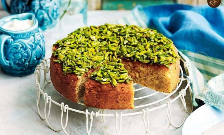 کیک پسته و لیمو؛ یک عصرانه خاص و خوشمزه_بام وطن 3 کیک پسته و لیم