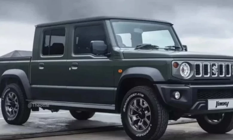 یک وانت دلنشین ولی ارزان_بام وطن 3 سوزوکی جیمنی پیکاپ