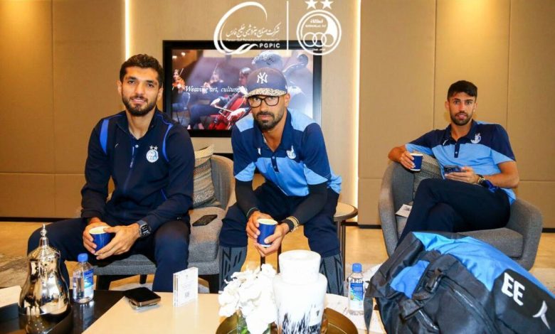 استایل تازه رامین رضاییان در راه عربستان/ عکس_بام وطن 1 عکس| رامین رضاییان با استایلی جدید در راه عربستان