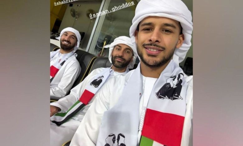 استایل عربی جالب قایدی، قدوس و مغانلو در امارات +عکس