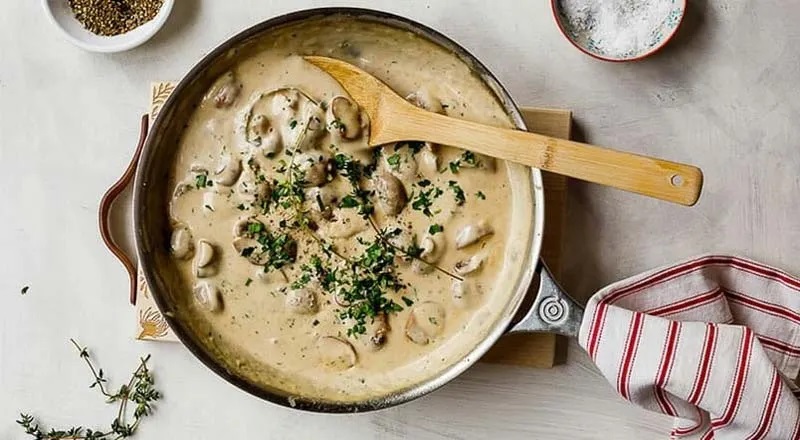 نحوه تهیه دیپ قارچ؛ یک بین وعده خوشمزه_بام وطن 4 دیپ-قارچ3