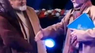 دست دادن مرضیه برومند با رضا بابک! /ویدئو_بام وطن 5 دست دادن مرضیه برومند با رضا بابک! /ویدئو