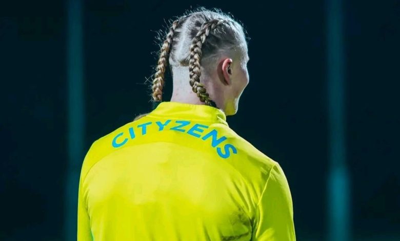 هالند با مدل موی شگفت در تمرینات سیتی_بام وطن 1 2060611_526