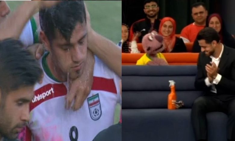 هدیه اختصاصی جناب خان به مرتضی پورعلی گنجی/ ویدئو_بام وطن 1 هدیه ویژه جناب خان به مرتضی پورعلی گنجی/ ویدئو