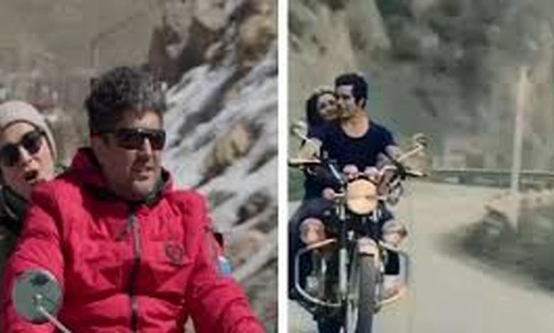 پیروی از صحنه پایانی فیلم «همسفر» با بازیگری گوگوش و بهروز وثوقی در فیلم «مفت بر»/ ویدئو_بام وطن 1 تقلید از صحنه پایانی فیلم «همسفر» با بازیگری گوگوش و بهروز وثوقی در فیلم «مفت بر»/ ویدئو