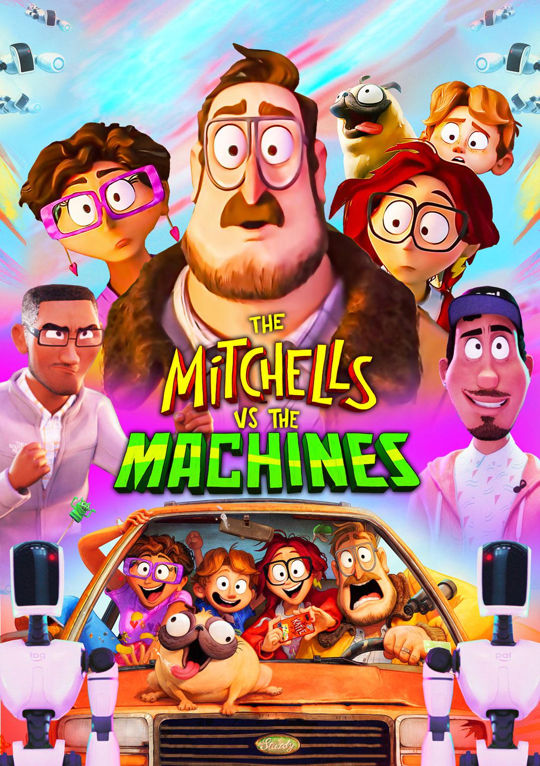 ۱۳ فیلمی که تصاحب دنیا با هوش مصنوعی را مشخص می کند/عکس_بام وطن 27 The-Mitchells-vs-the-Machines-2020
