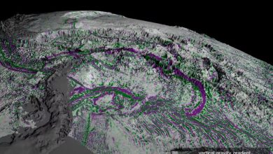 نقشه‌ خیره‌کننده کف اقیانوس / ناسا منتشر کرد