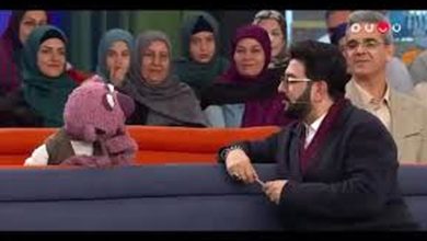 تقلید صدای بامزه الهی‌ قمشه‌ای در برنامه جناب‌ خان/ ویدئو