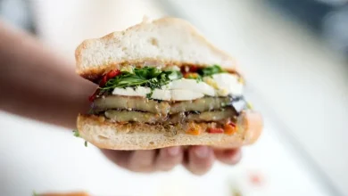 ساندویچ بادمجان