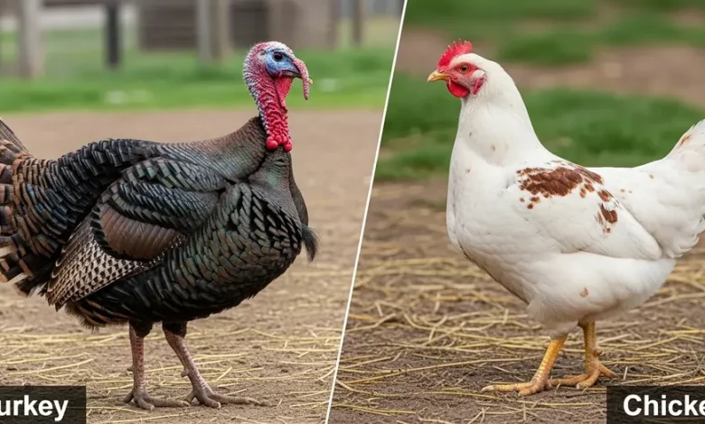 بوقلمون مرغ