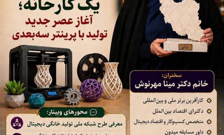 یک کارخانه؛ آغاز عصر جدید تولید با پرینتر سه‌بعدی